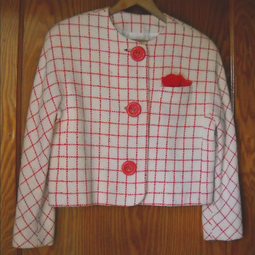 vintage david hayes cropped jacket